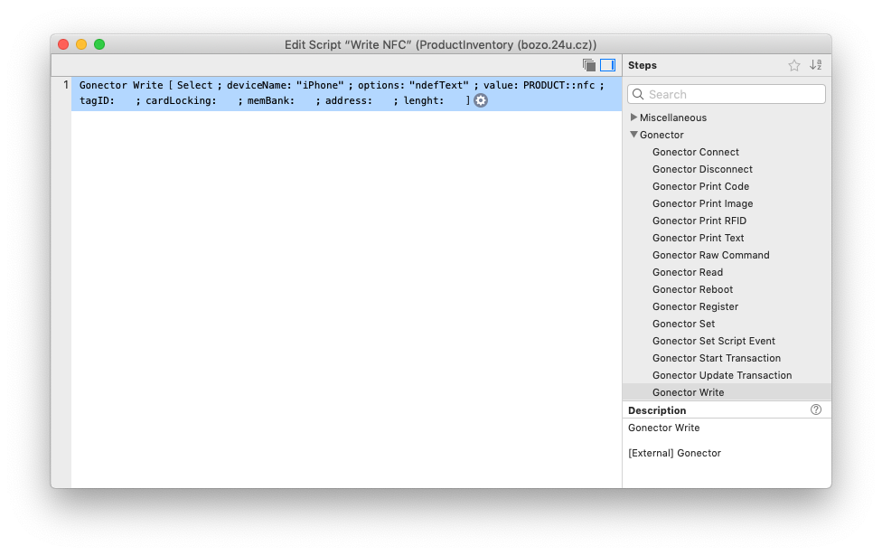 Adding and disconnecting NFC tags