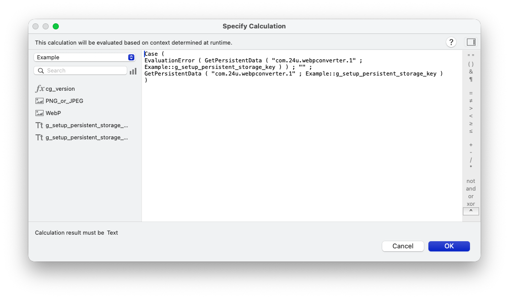 Reading from persistent storage